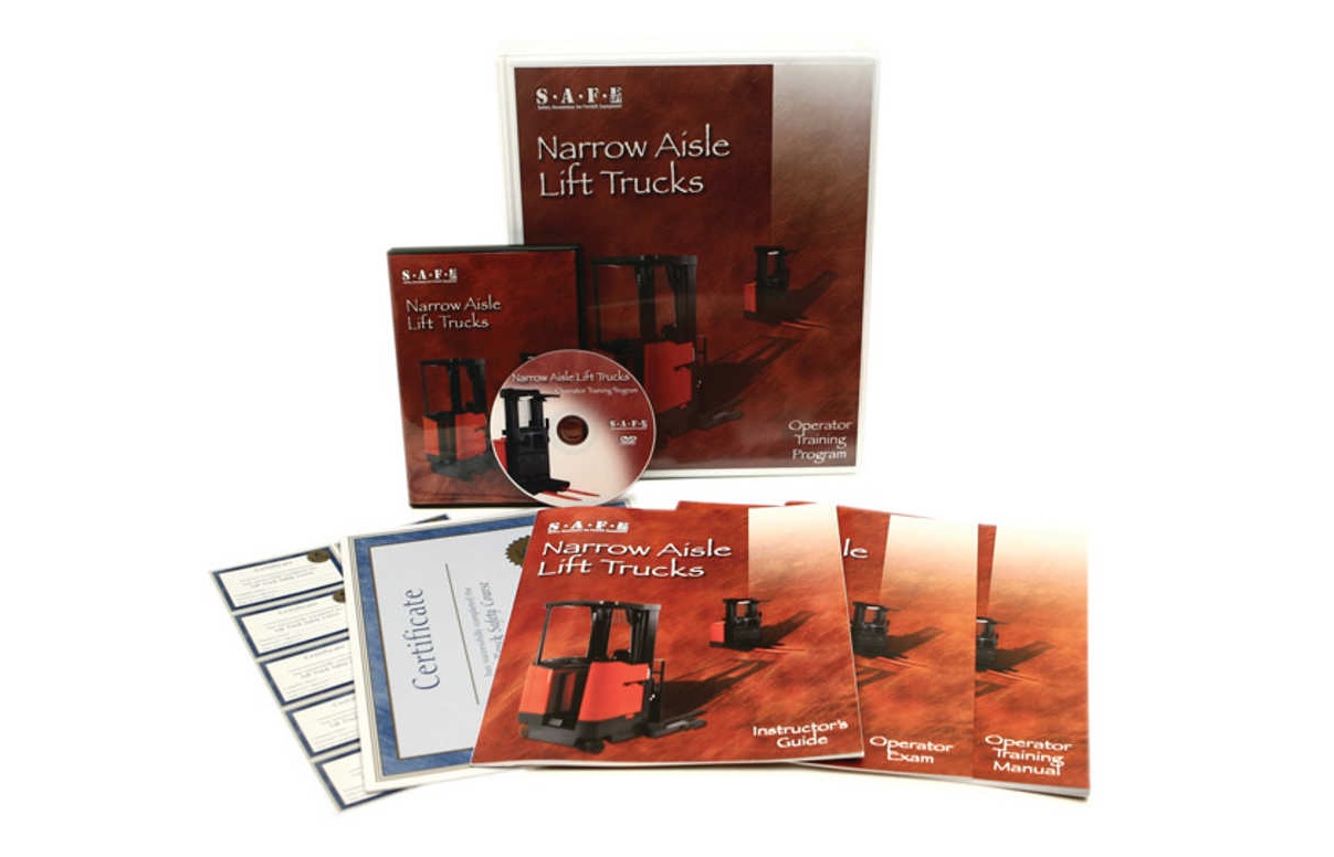 Safe Lift Narrow Aisle Forklift Training Dvd Kit