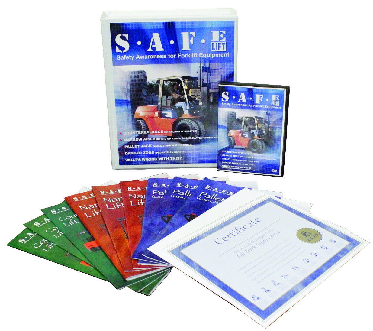 3 In 1 Safe Lift Training Dvd Kit Firstqualityforklifttraining
