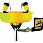 Yellow Bowl Eye Wash Station