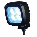 Big Blue Pedestrian Warning Spotlight