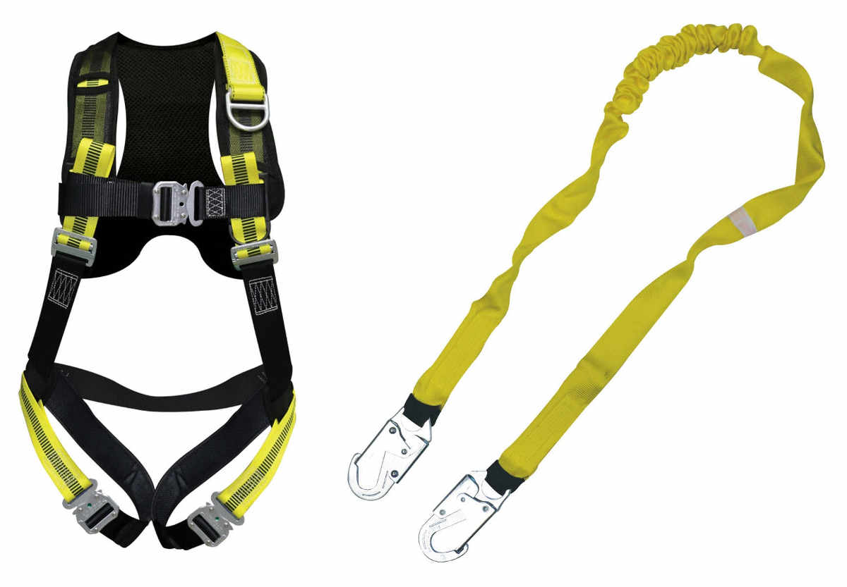 EZ Fit Comfort Harness and Lanyard Combo - First Quality Forklift Training  LLC
