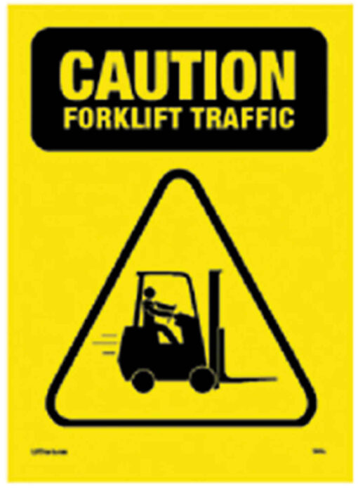 Safety Sign Caution Forklift Traffic