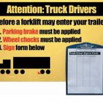 Wheel Chock Safety System