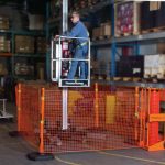 Portable Safety Zone Barrier System