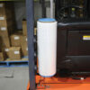 Handy Mag Stretch Film Holder on Forklift with Roll of Stretch Film