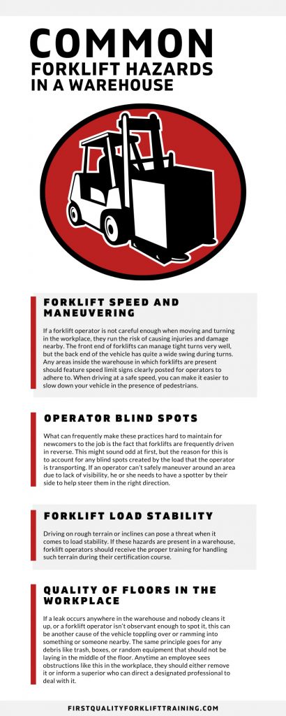 Common Forklift Hazards in a Warehouse
