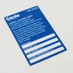 Genie Aerial Lift Operator Card
