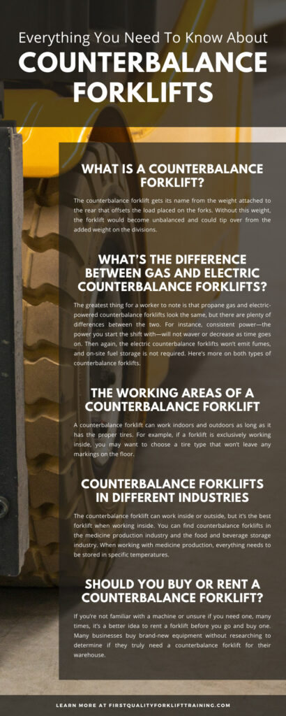 Everything You Need To Know About Counterbalance Forklifts